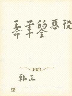 王子的恶役是本命千金封面