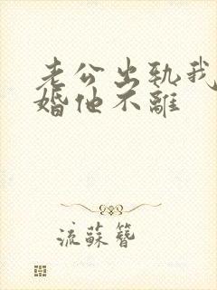 老公出轨我提离婚他不离