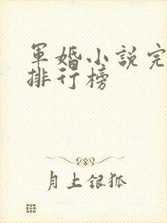 军婚小说完结篇排行榜