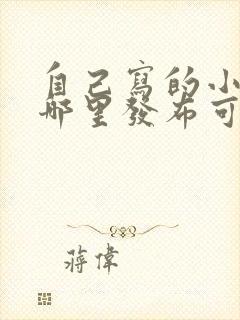 自己写的小说在哪里发布可以赚钱