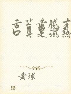 舌苔黄腻有齿痕口臭是湿热吗封面