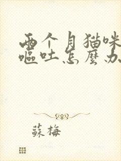 两个月猫咪拉稀呕吐怎么办