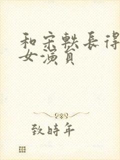 和宋轶长得像的女演员