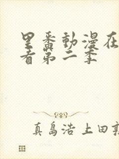 里番动漫在线观看第二季