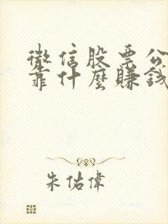 微信股票公众号靠什么赚钱封面