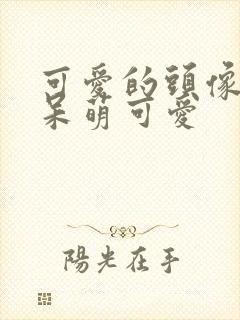 可爱的头像卡通呆萌可爱封面