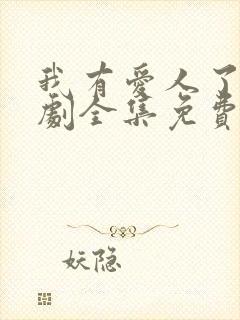 我有爱人了电视剧全集免费观看