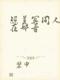 照美冥同人漫画在哪看