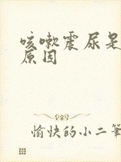 咳嗽震尿是什么原因