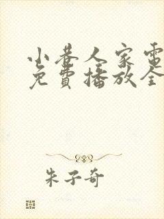 小巷人家电视剧免费播放全集高清