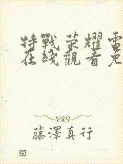 特战荣耀电视剧在线观看免费完整版