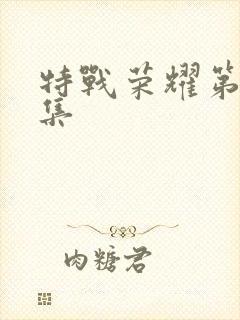 特战荣耀第40集封面