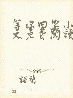 等你回响小说全文免费阅读