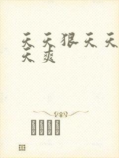 天天狠天天操天天爽封面