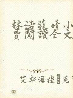 林浩苏晴小说免费阅读全文最新章节