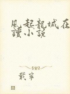 风起龙城在线阅读小说