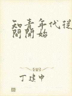 知青年代从人世间开始