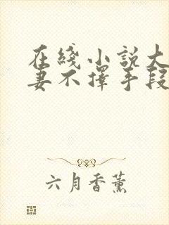 在线小说大佬追妻不择手段