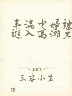 丰满少妇被猛烈进入高潮免费封面