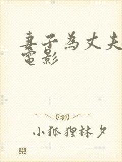 妻子为丈夫升职电影封面