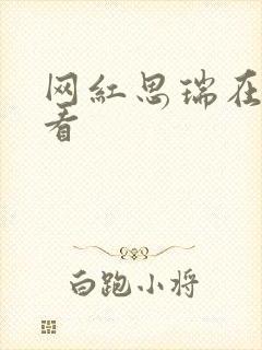 网红思瑞在线观看