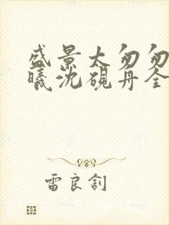 盛景太匆匆宁若曦沈砚舟全文