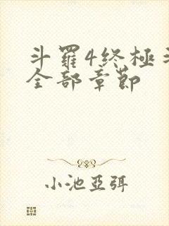 斗罗4终极斗罗全部章节