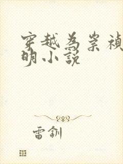 穿越为崇祯的大明小说封面