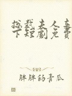 总裁夫人来自乡下短剧免费观看全集封面