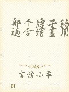 哪个牌子的平板适合绘画用封面