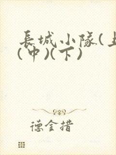 长城小队(上)(中)(下)
