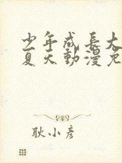 少年成长大人的夏天动漫免费观看全集