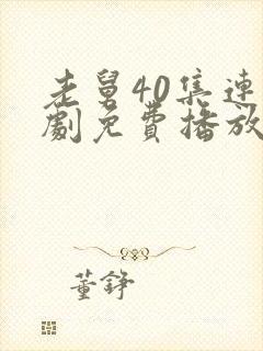 老舅40集连续剧免费播放在线观看