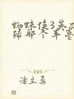 蜘蛛侠3英雄无归哪个平台可以看