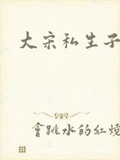 大宋私生子