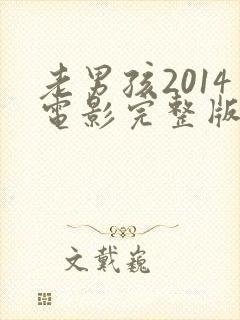 老男孩2014电影完整版高清在线观看封面