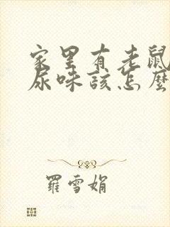 家里有老鼠的屎尿味该怎么去除封面