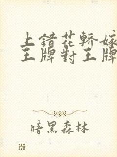 上错花轿嫁对郎王牌对王牌