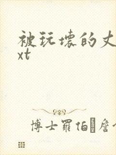 被玩坏的丈夫txt