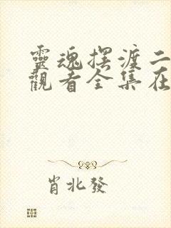 灵魂摆渡二免费观看全集在线观看