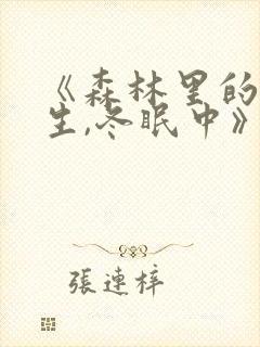 《森林里的熊先生,冬眠中》