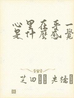 心里在乎一个人是什么感觉