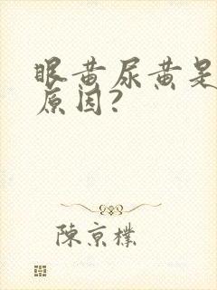 眼黄尿黄是什么原因?