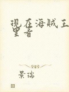 现在海贼王在哪里看