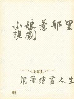 小娘惹那里的电视剧