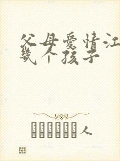 父母爱情江德福几个孩子封面