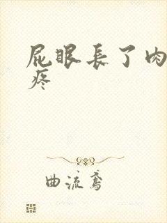 屁眼长了肉球不疼封面