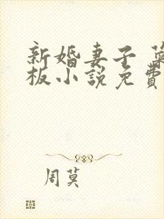 新婚妻子 菜老板小说免费阅读封面