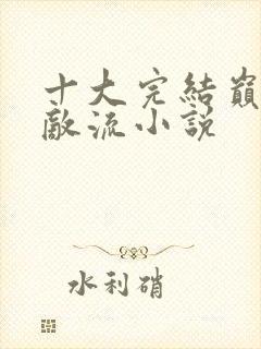 十大完结巅峰无敌流小说