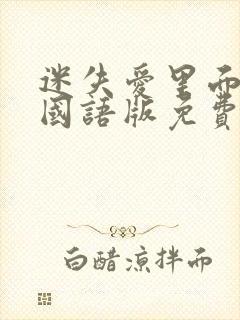 迷失爱里面美剧国语版免费观看